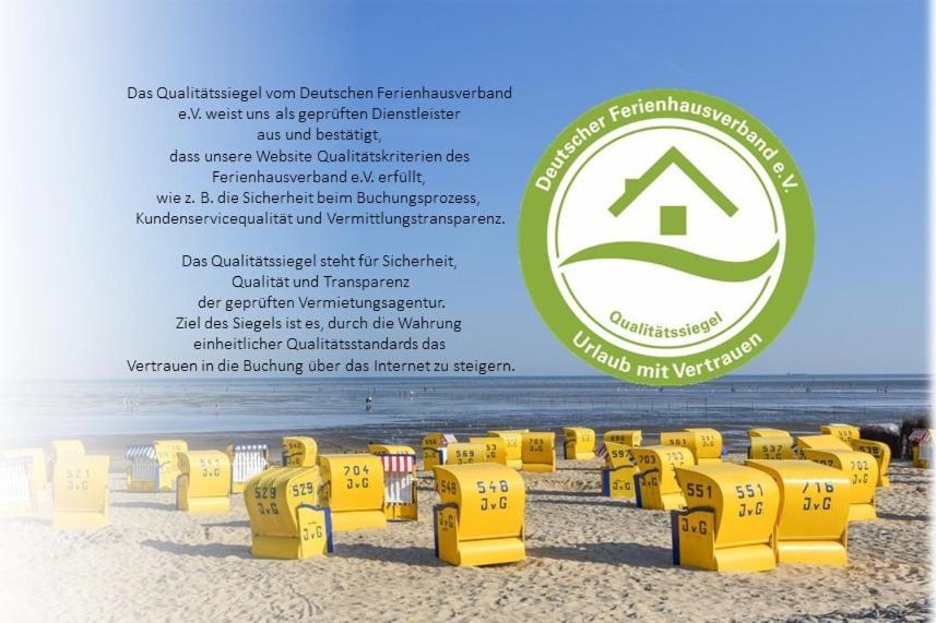 Haus "Jan Am Strand" Appartement Jan220 Cuxhaven Bagian luar foto